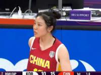 爱奇艺体育-中国女篮狂胜韩国获季军张子宇内线进攻